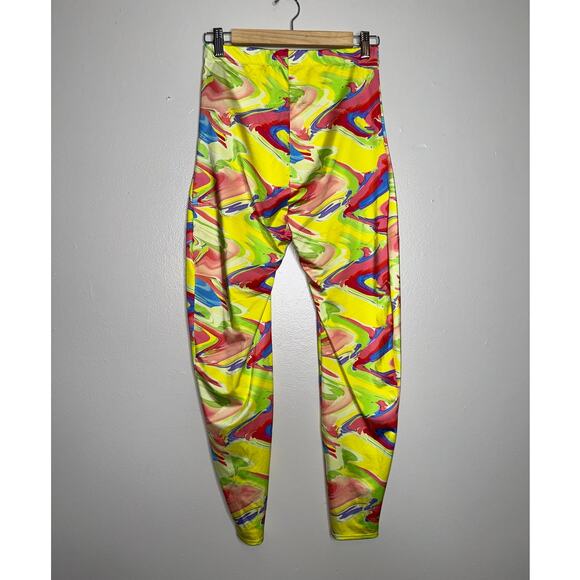 Yitty Cuz I Love You Shaping High Waist Leggings Pride Marble Print Large NWT - Picture 6 of 6